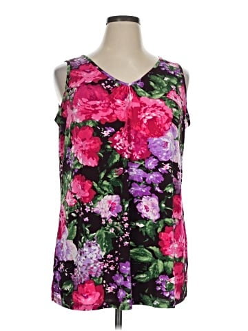 Susan Graver Sleeveless Blouse (view 1)