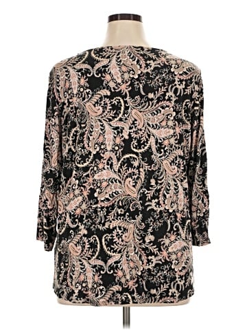 EMALINE 3/4 Sleeve Blouse (view 2)