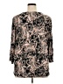 EMALINE Black 3/4 Sleeve Blouse Size 1X - photo 2