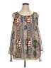 Roz & Ali 100% Polyester Ivory Sleeveless Blouse Size 1X - photo 1