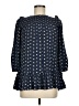 MNG Blue 3/4 Sleeve Blouse Size 8 - photo 1