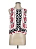 Talbots White Sleeveless Blouse Size M - photo 1