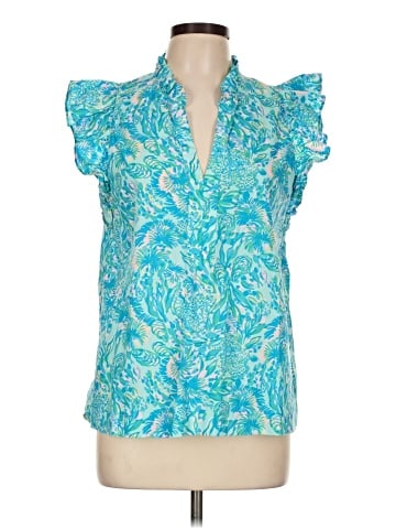 Lilly Pulitzer Short Sleeve Blouse (view 1)