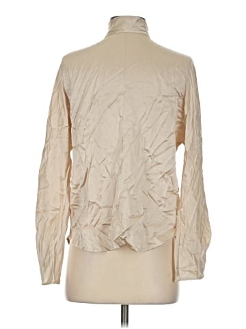 Vince. 3/4 Sleeve Silk Top (view 2)