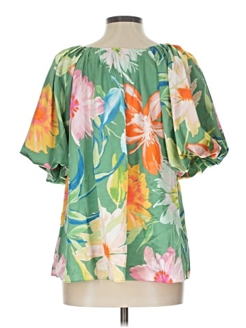 Umgee Short Sleeve Blouse (view 2)