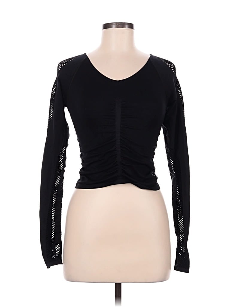 Pre-owned Fp Movement Long Sleeve T-shirt In Black