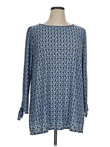 Max Studio Long Sleeve Blouse (view 1)