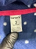 Carter's 100% Polyester Hearts Blue Vest 0-3 MO / 3 MO - photo 3
