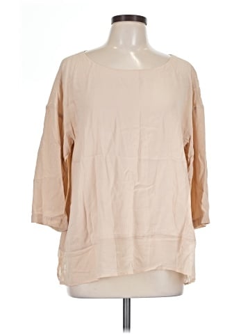 Eileen Fisher 3/4 Sleeve Silk Top (view 1)