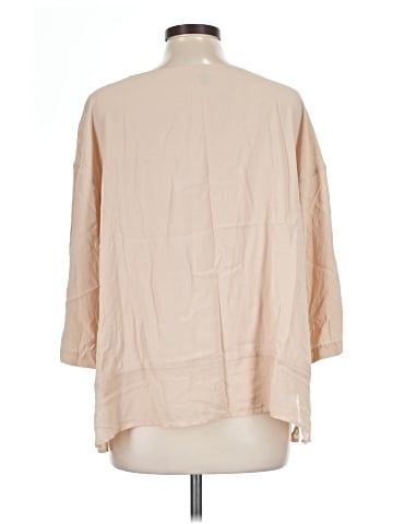 Eileen Fisher 3/4 Sleeve Silk Top (view 2)