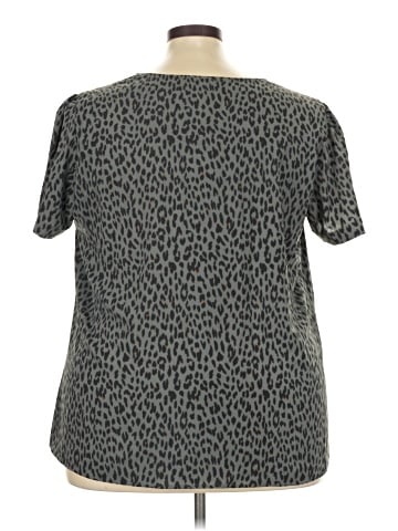 Ann Taylor LOFT Short Sleeve Blouse (view 2)