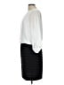MSK 100% Polyester White Cocktail Dress Size 12 - photo 5