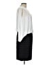MSK 100% Polyester White Cocktail Dress Size 12 - photo 4