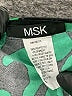 MSK Graphic Green 3/4 Sleeve Blouse Size XL - photo 7