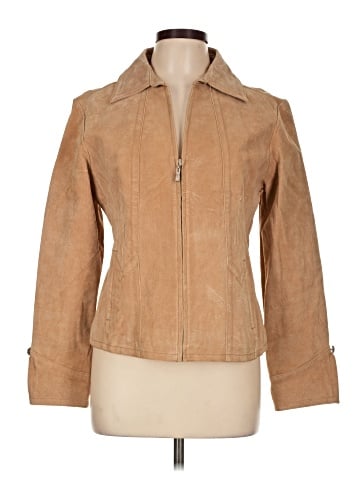 DressBarn Leather Jacket (view 1)