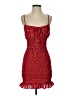 Unbranded Hearts Red Cocktail Dress Size XS (estimated) - photo 1