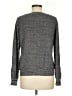 Forever 21 100% Cotton Metallic Gray Pullover Sweater Size M - photo 2