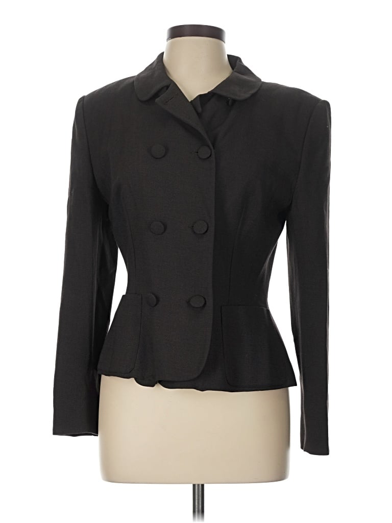 Pre-owned Alysi Cardigan Sweater In Black