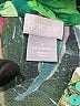 Chico's 100% Polyester Tropical Green 3/4 Sleeve Blouse Size Med (1) - photo 4