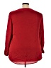 Vince Camuto 100% Polyester Red Long Sleeve Blouse Size 3X - photo 2