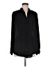 H&M 100% Polyester Black Long Sleeve Blouse Size M - photo 1