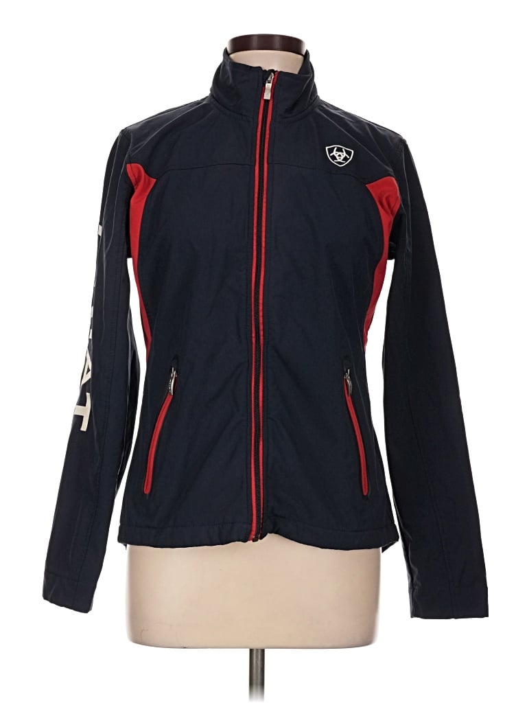 Pre-owned Ariat Track Jacket In Blue