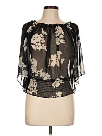 Ultra Pink Short Sleeve Blouse (view 1)