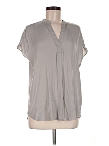 Maison d' Amelie Short Sleeve Henley (view 1)