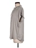 Maison d' Amelie 100% Polyester Gray Short Sleeve Henley Size M - photo 5