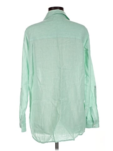 Sigrid Olsen Long Sleeve Button-Down Shirt (view 2)