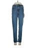Just Black Solid Blue Jeans Size 26WP - photo 1