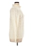 Talbots Chevron-herringbone Ivory Turtleneck Sweater Size XL - photo 4