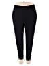 Torrid Solid Black Active Pants Size 2X Plus (2) - photo 1