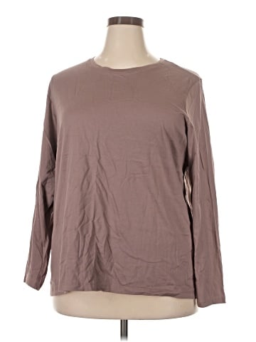 Lands' End 3/4 Sleeve T-Shirt (view 1)