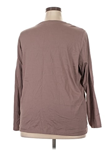 Lands' End 3/4 Sleeve T-Shirt (view 2)