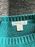 Crewcuts 100% Cotton Green Pullover Sweater Size 6 - 7 - photo 3