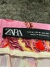 Zara Paisley Pink Casual Pants Size M - photo 4