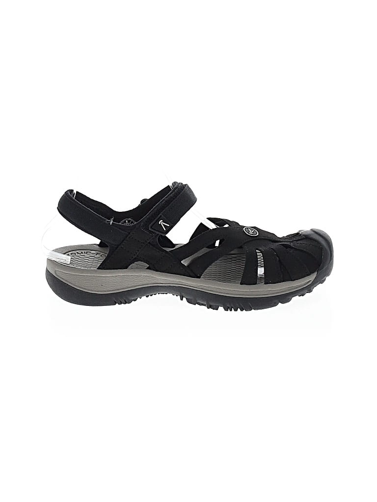 Pre-owned Keen Sandals In Black