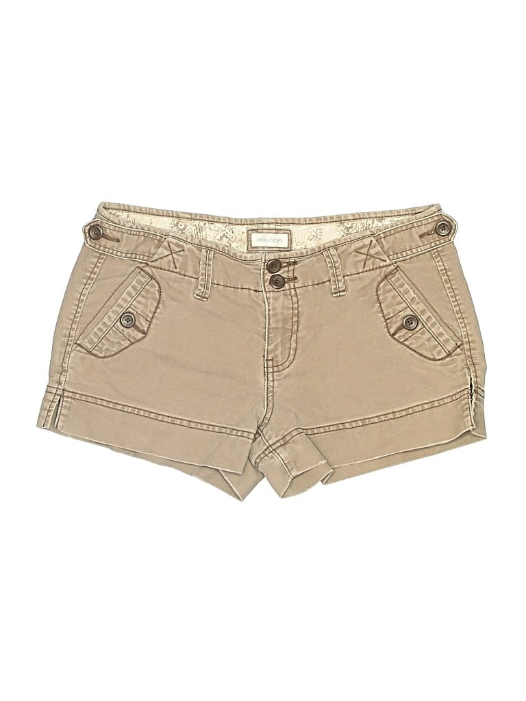 Pre-owned Maurices Khaki Shorts In Tan
