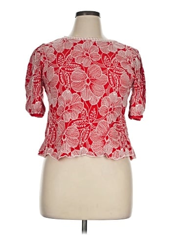 Solitaire 3/4 Sleeve Blouse (view 1)