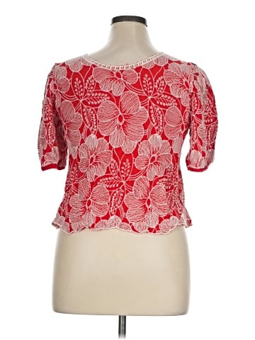 Solitaire 3/4 Sleeve Blouse (view 2)
