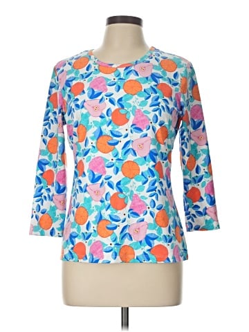 J. McLaughlin 3/4 Sleeve T-Shirt (view 1)