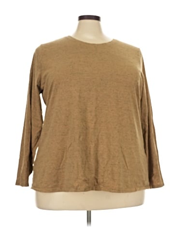 Lane Bryant 3/4 Sleeve T-Shirt (view 1)