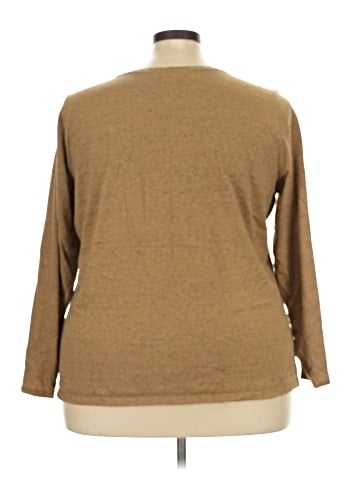 Lane Bryant 3/4 Sleeve T-Shirt (view 2)