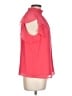 1.State 100% Polyester Pink Short Sleeve Blouse Size L - photo 4