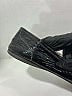 Prada 100% Leather Black Flats Size EU 37 1/2 - photo 4