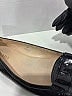 Prada 100% Leather Black Flats Size EU 37 1/2 - photo 7