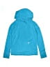 Justice 100% Recycled Polyester Blue Pullover Hoodie Size 14 - photo 1