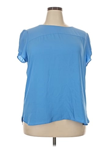 Ann Taylor LOFT Short Sleeve Blouse (view 1)