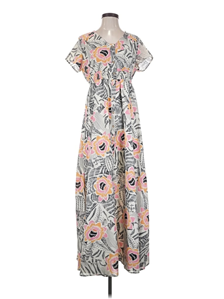 Pre-owned Roolee Casual Dress In Gray